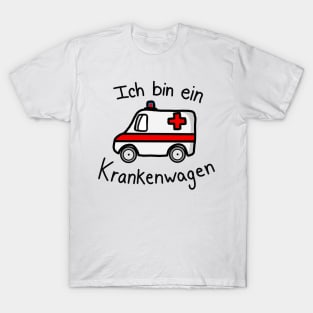 Ich bin ein Krankenwagen T-Shirt